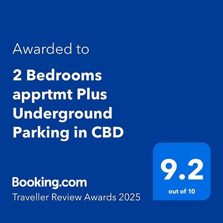 2 Bedrooms Apprtmt Plus Underground Parking In Cbd Крайстчерч Екстер'єр фото
