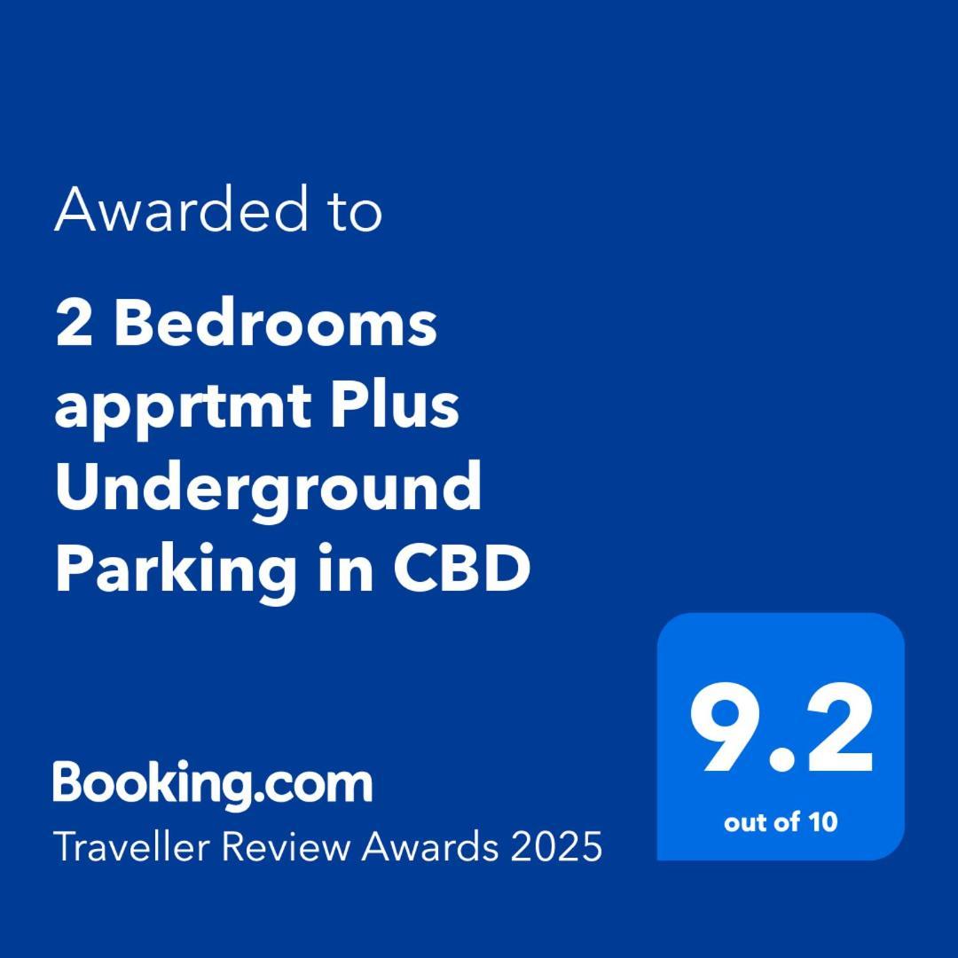 2 Bedrooms Apprtmt Plus Underground Parking In Cbd Крайстчерч Екстер'єр фото